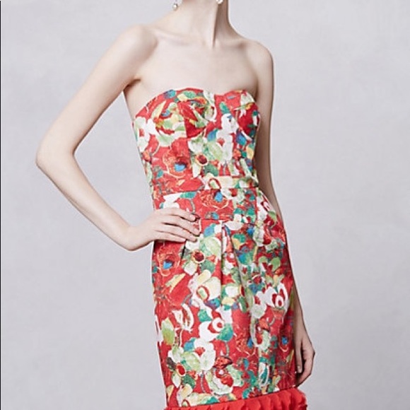 Peter Som Anthropologie Dress - Size 4 - Picture 4 of 11